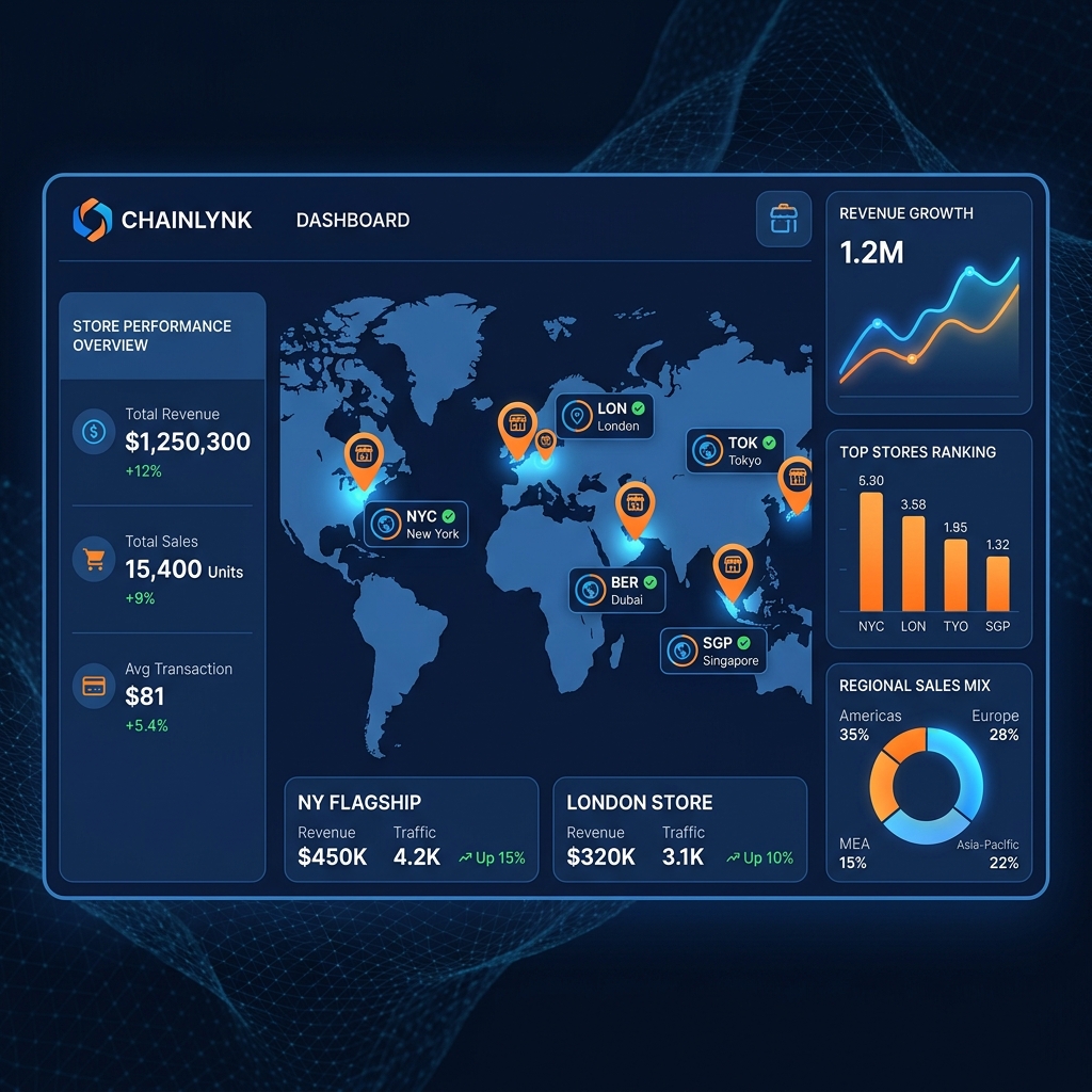 Business Monitoring Dashboard